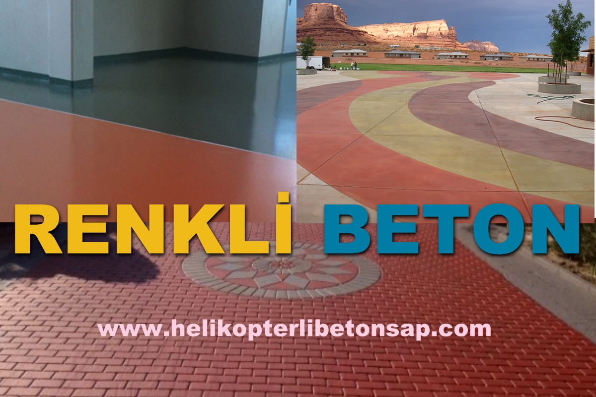 RENKLİ BETON SAP UYGULAMASI RENKLİ BETON SAP